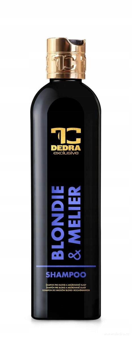 Dedra Speciální šampón pro blond a melírované vlasy, Blondie & Melier
