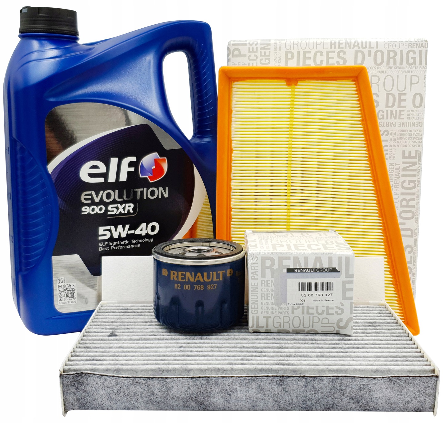 OE RENAULT MEGANE III 1.4TCE ZESTAW FILTRÓW OLEJ