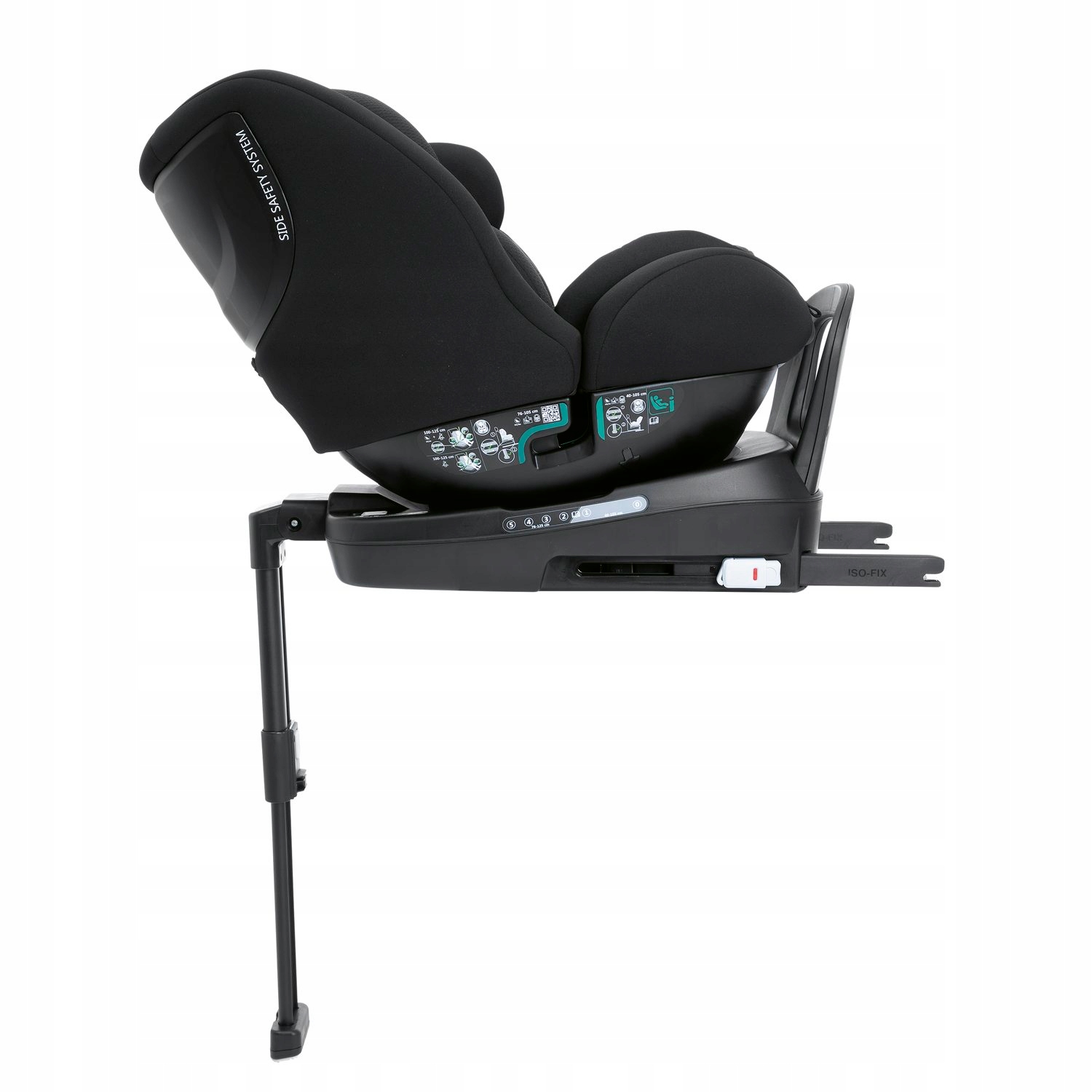 Fotel Chicco SEAT3FIT i-Size AIR Black 40-125 cm Kod producenta 04079879720000