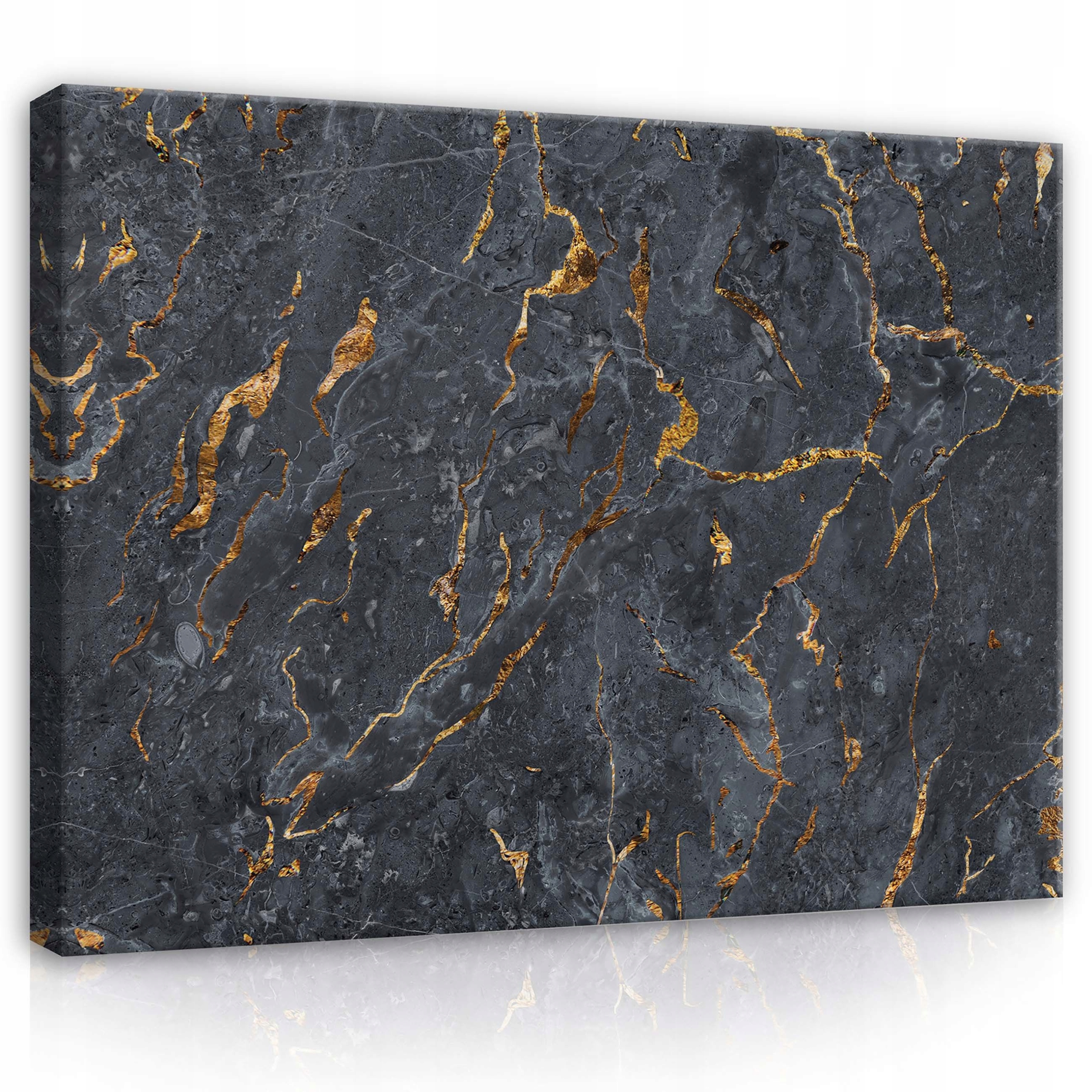 Obraz 80x60 Mramor zlato textura abstrakce luxus elegance moderní