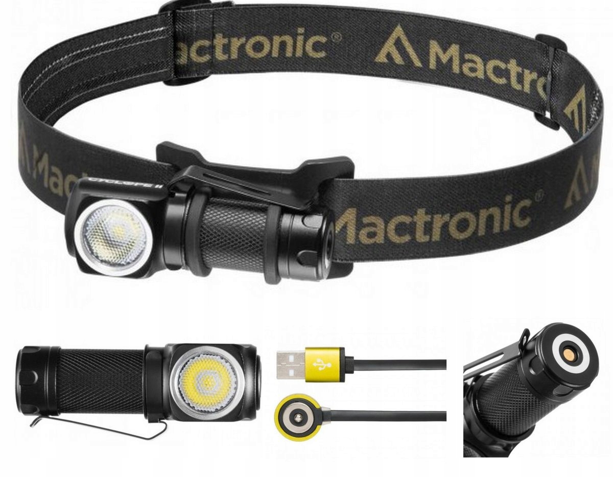 Налобний ліхтар Mactronic EDC Cyclope II 600LM