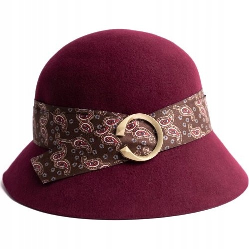 Dámský klobouk Art Of Polo Clara cz24202-2 bordový