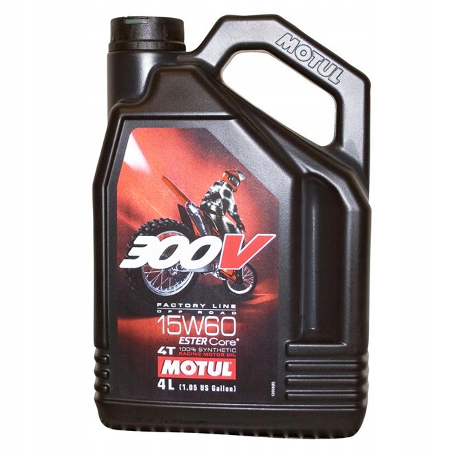 Motul 300V 4T Fl Off Road 15W60 syntetický olej 4 l