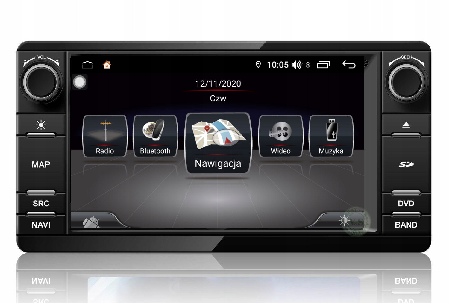 V S TFT Sharp Nawigacja Mitsubishi ASX R Line