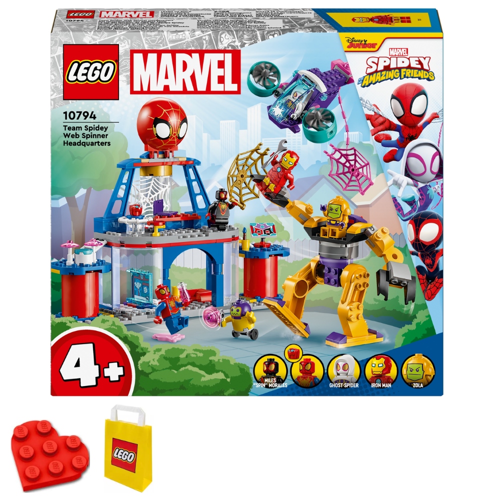 Lego Marvel Spidey Hlavní sídlo pavoučího týmu 10794