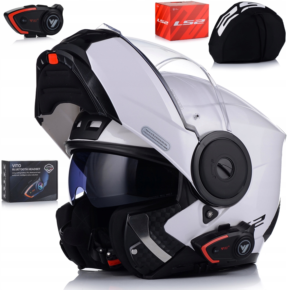 Motocyklová Prilba LS2 FF902 Scope II P/j Čeľusťová Clona Interkom