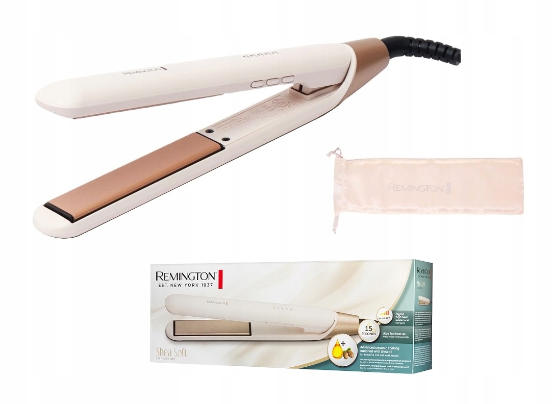 Prostownica Ceramiczna do Włosów z Powłoką Ceramiczną Remington S4740