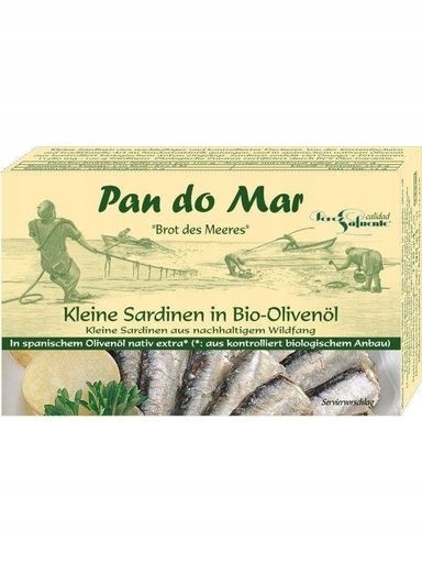 Levně 3x Pan Do Mar Sardinky v Bio olivovém oleji 120 g