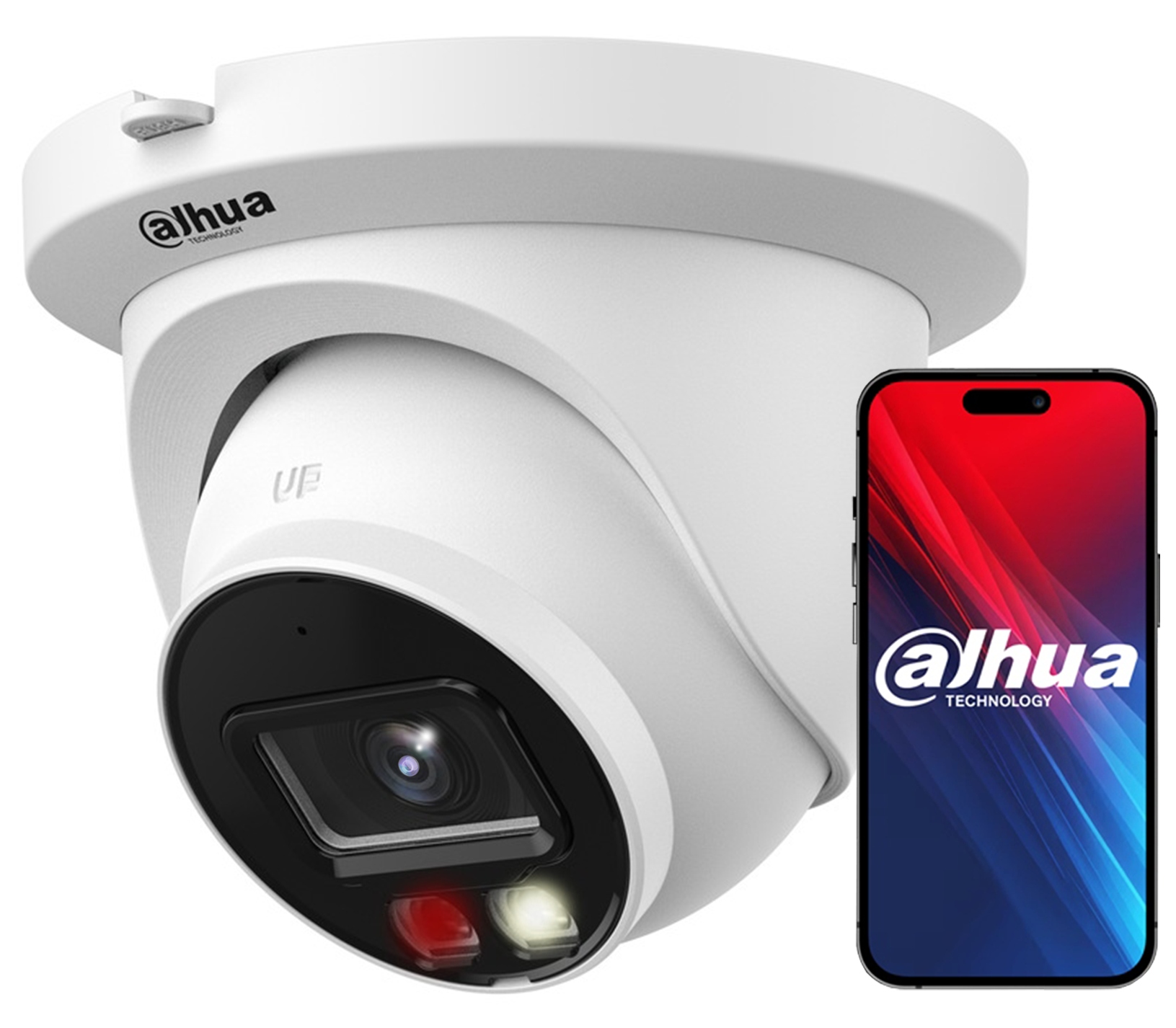 Kopuľková Ip kamera 6MPx Dahua IPC-HDW2649TM-S-IL-0280B Smart Dual Light