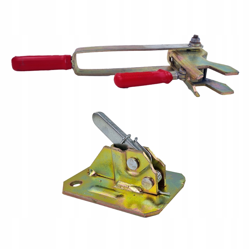 Premium pozink žabkové svorky Duffty 50 Ks klíč