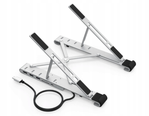 Choetech stojan multifunkční stanice 7v1 pro notebook Pd/usb-c Hdmi