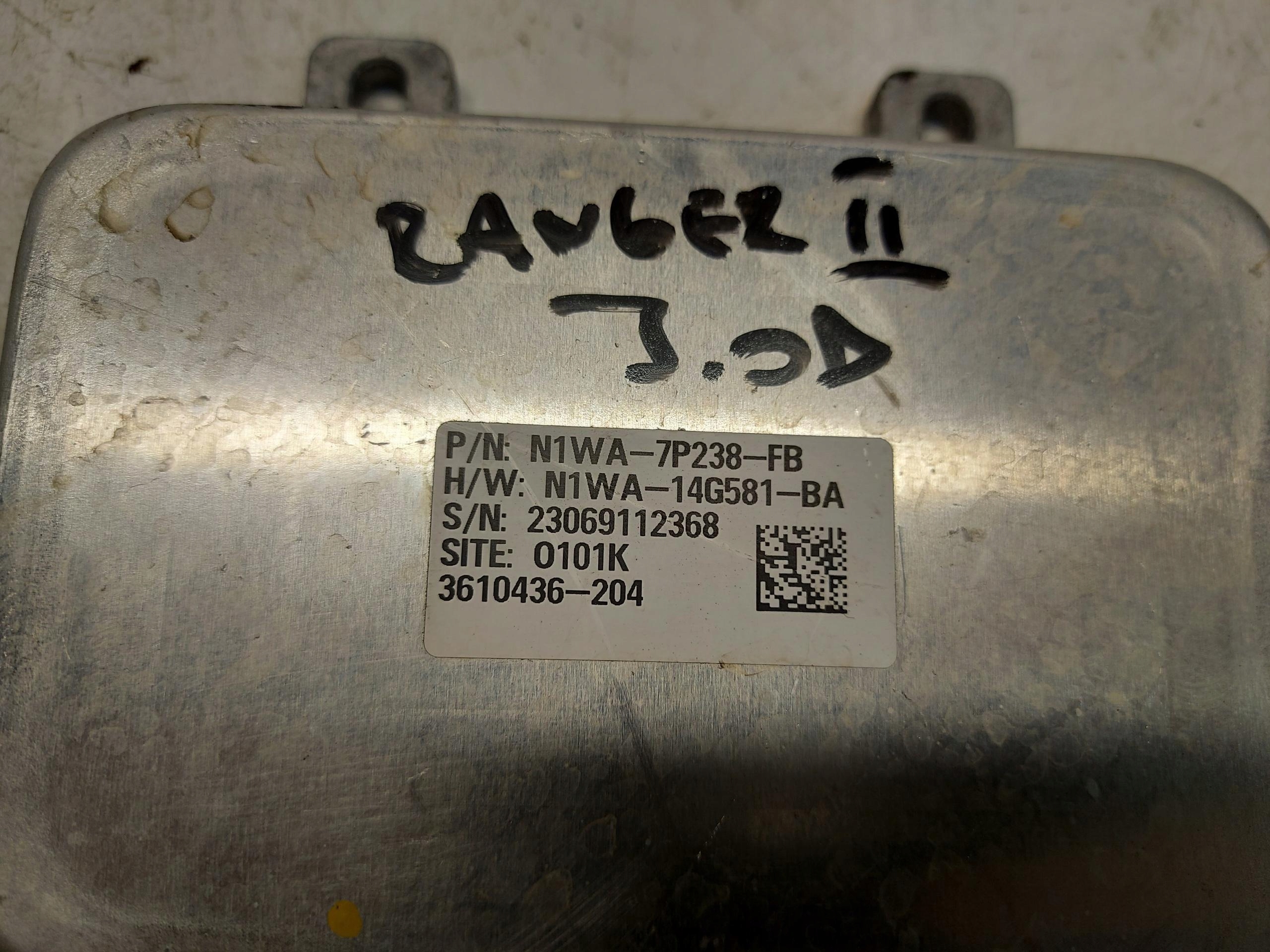 Ford Ranger VI 6 2024r module control unit N1WA-7P238-FB