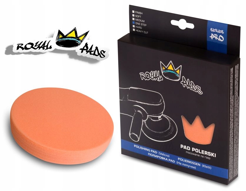 Royal Pads Pro One Step Pad Gąbka Polerska 150mm