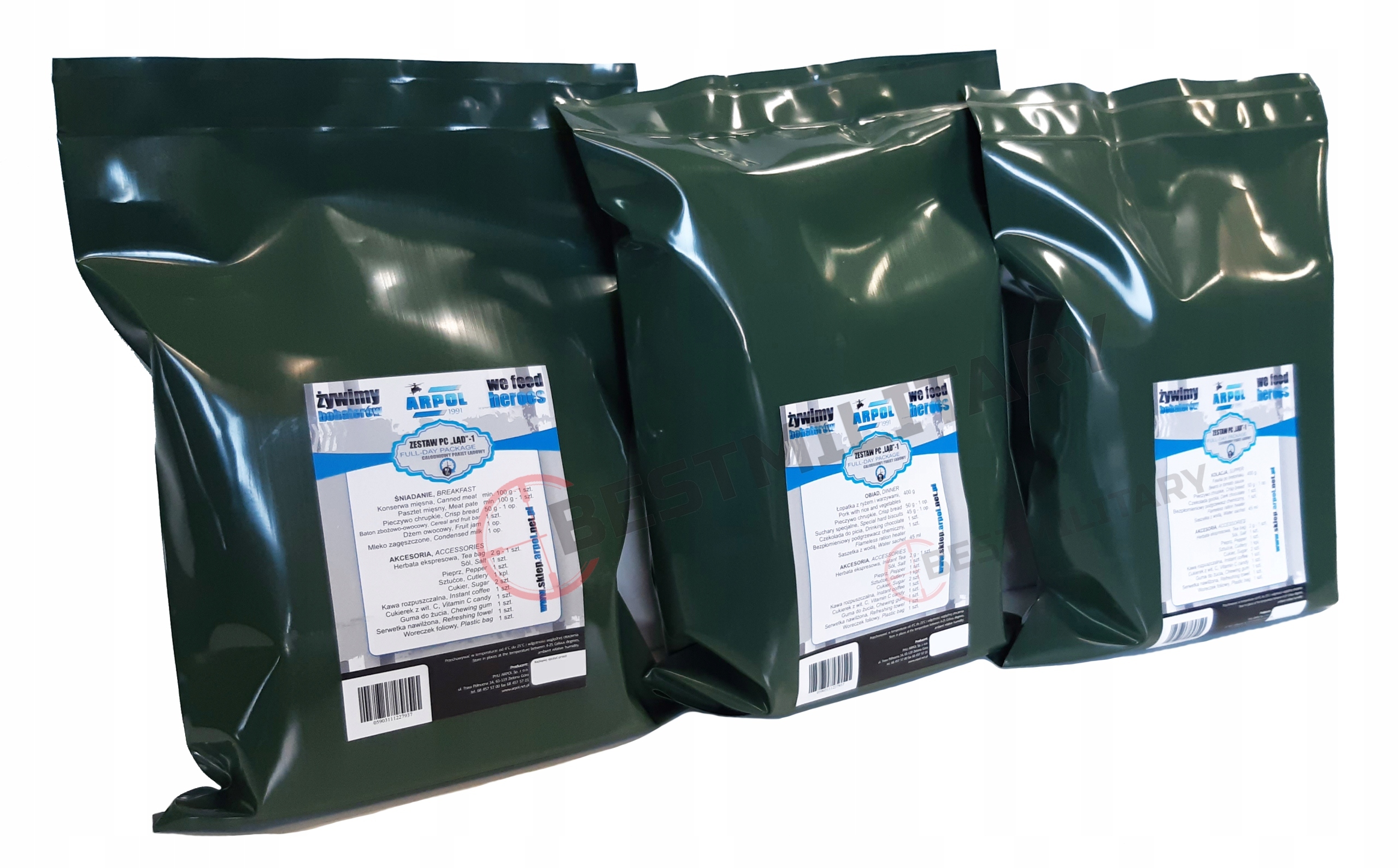 Całodzienna Racja Żywnościowa Racja Mre Pc Ląd -2