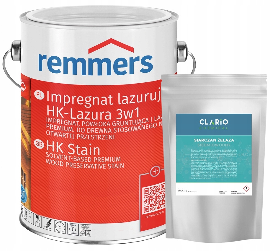 Remmers HK-Lasur impregnat do drewna 20L Kolor