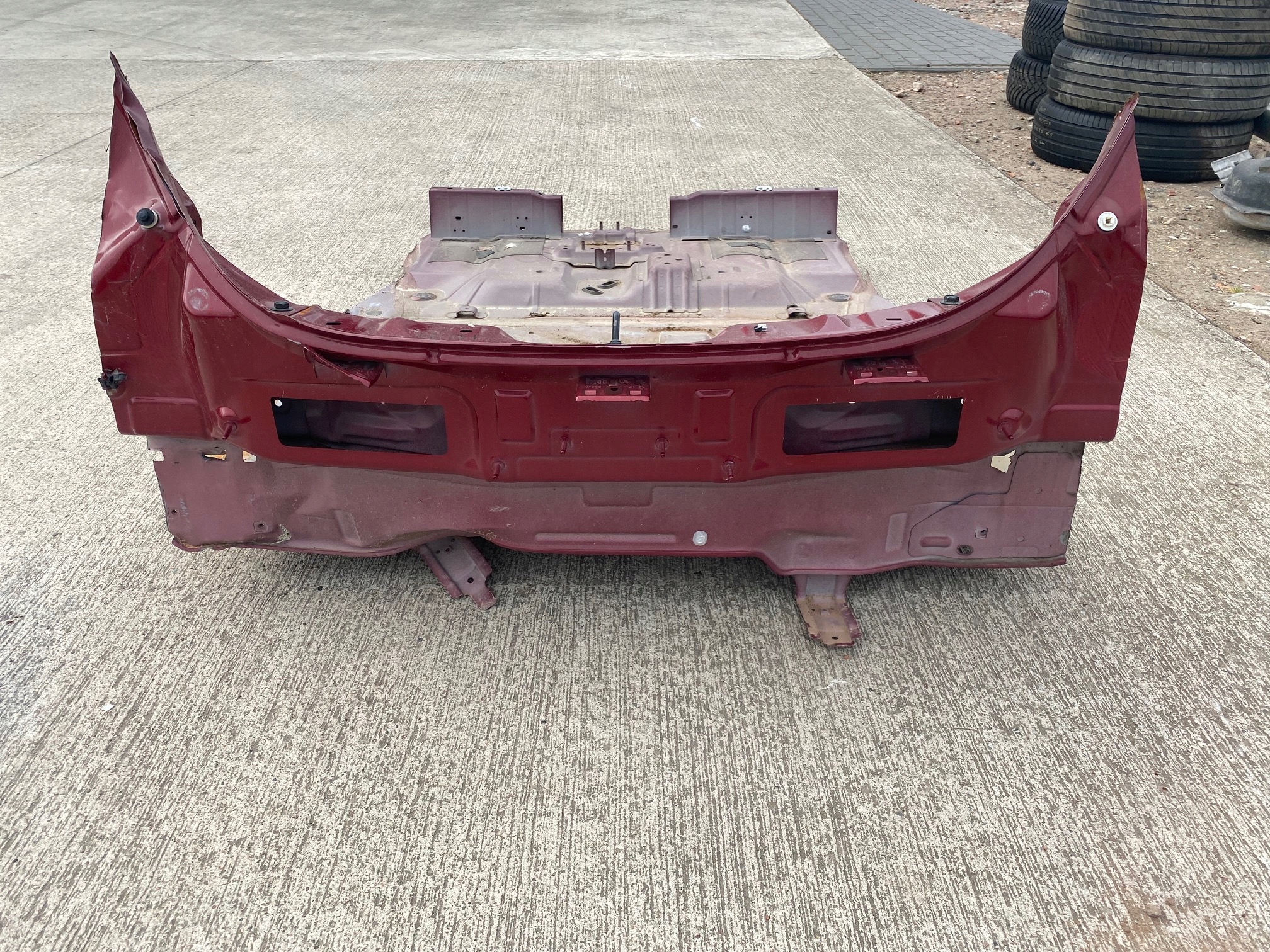 NISSAN LEAF II 2 2020 ЧЕТВЕРТЬ ВАННА ПЕРЕДНЯЯ ПАНЕЛЬ ЗАД.