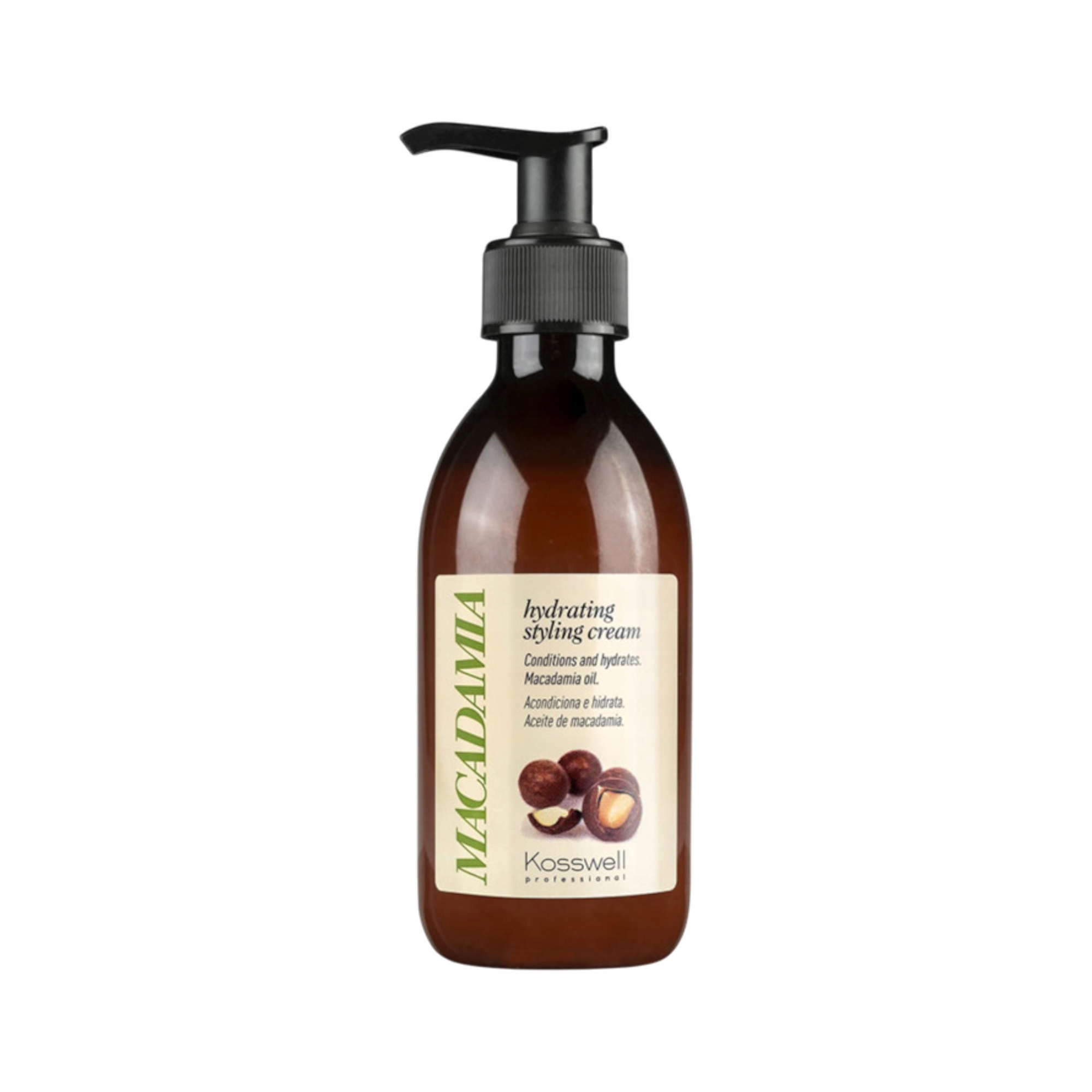 Kosswell Macadamia Hydrating krém na úpravu vlasů 250 ml