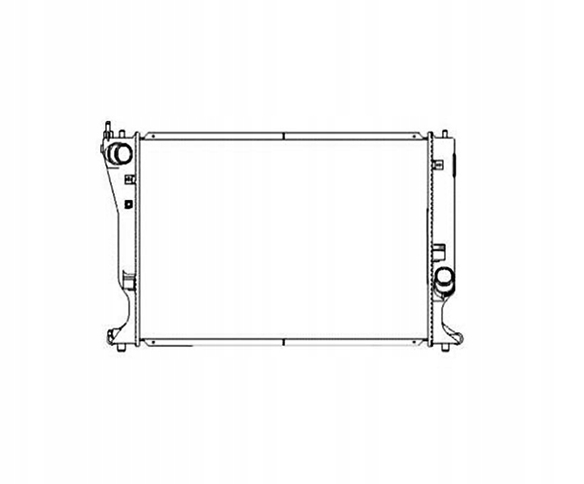 CHŁODNICA TOYOTA COROLLA VERSO 04- 164000R011 NOWA