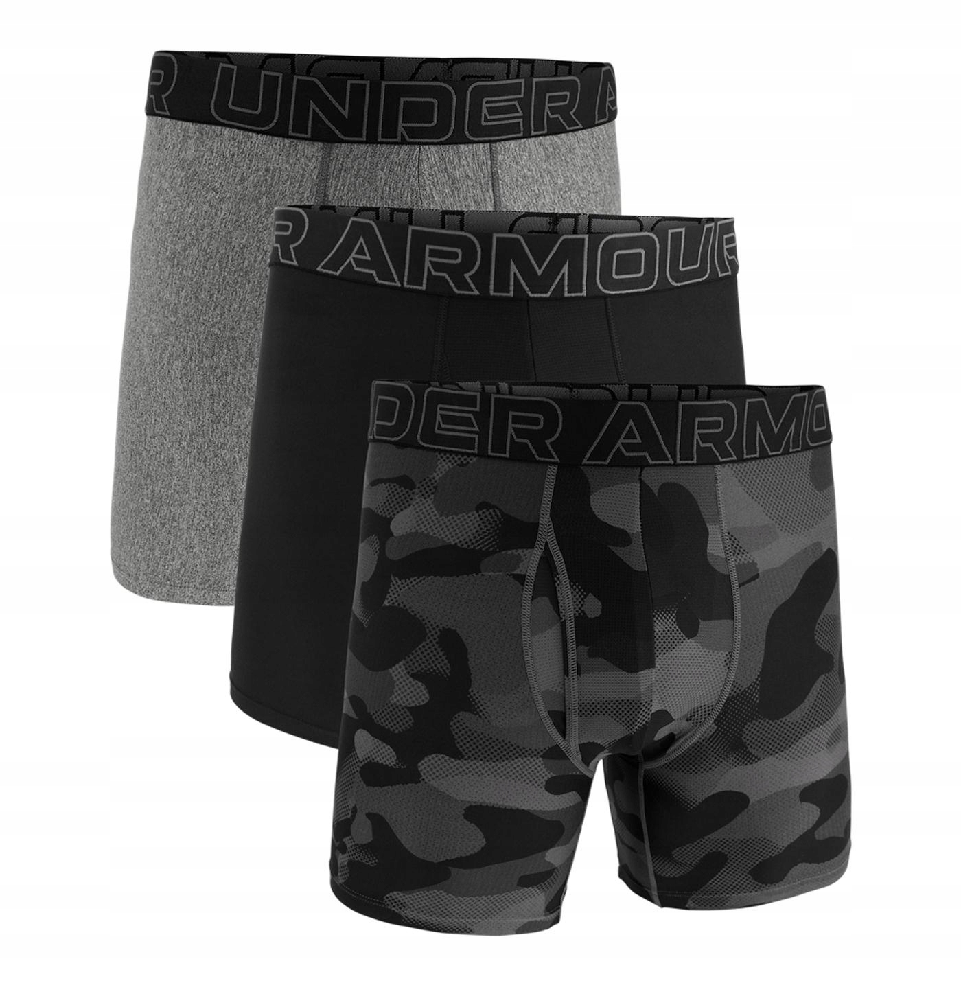 Pánské boxerky Ua Performance Tech Print 6'' 3P