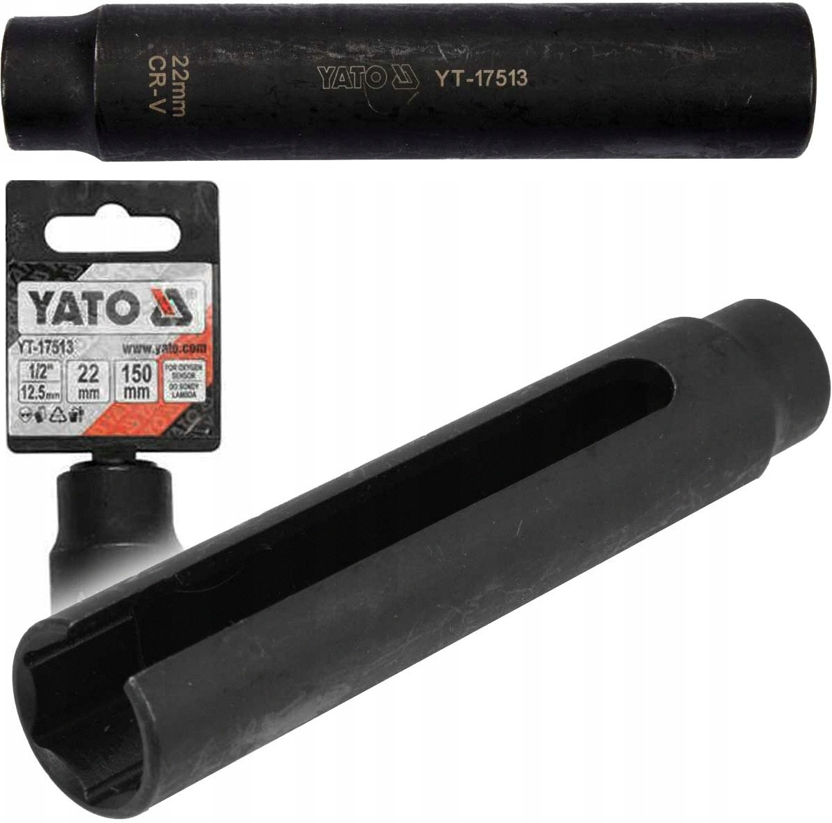 Yato Nasadka Długa Do Sondy Lambda 150MM 1/2" 22MM