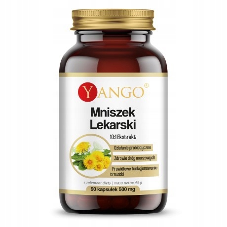 

Yango Mniszek lekarski 90 kaps. ekstrakt vege