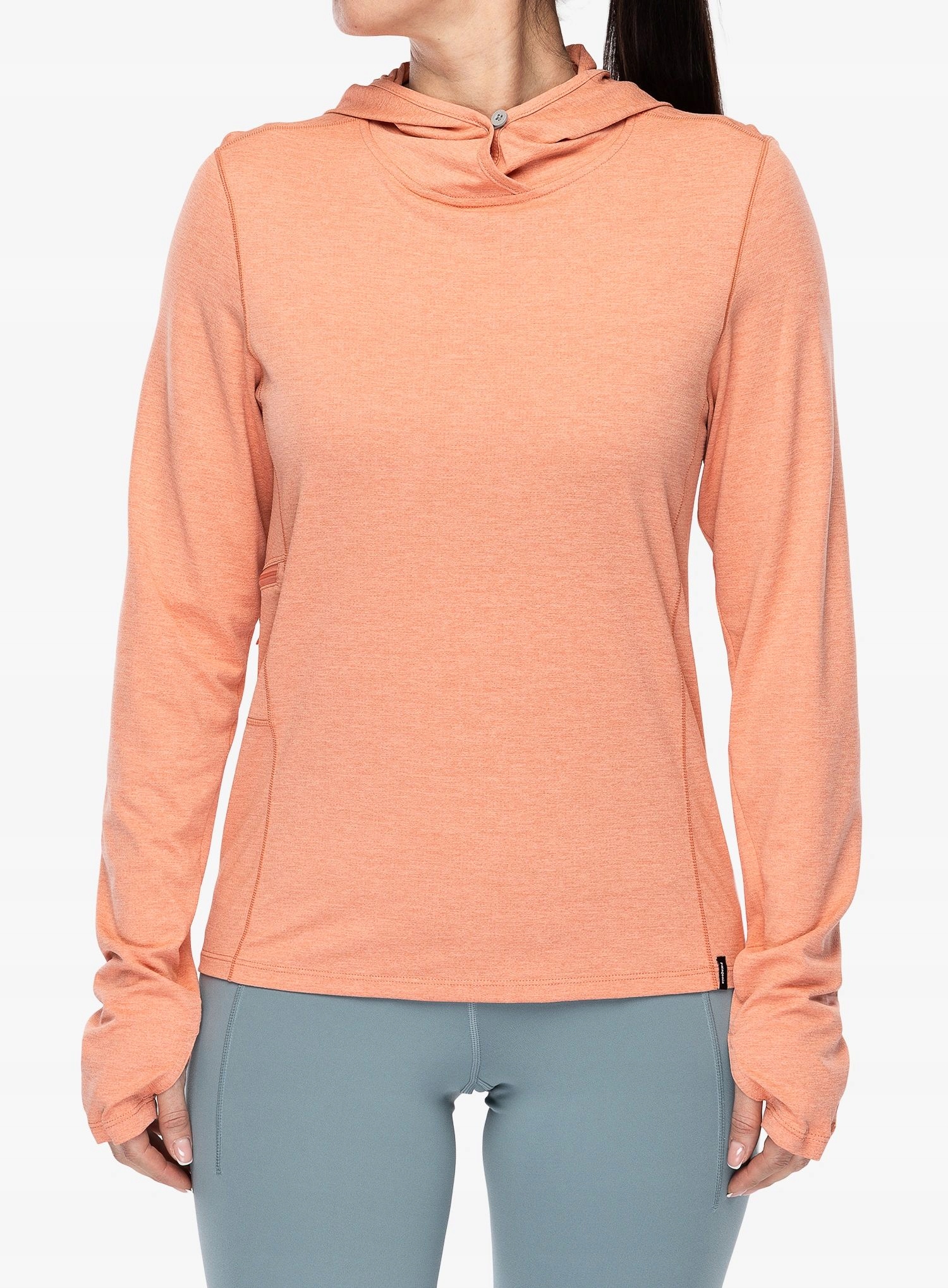Bluza z kapturem damska Patagonia Cap Cool Sun Hoody m.melon/peach L