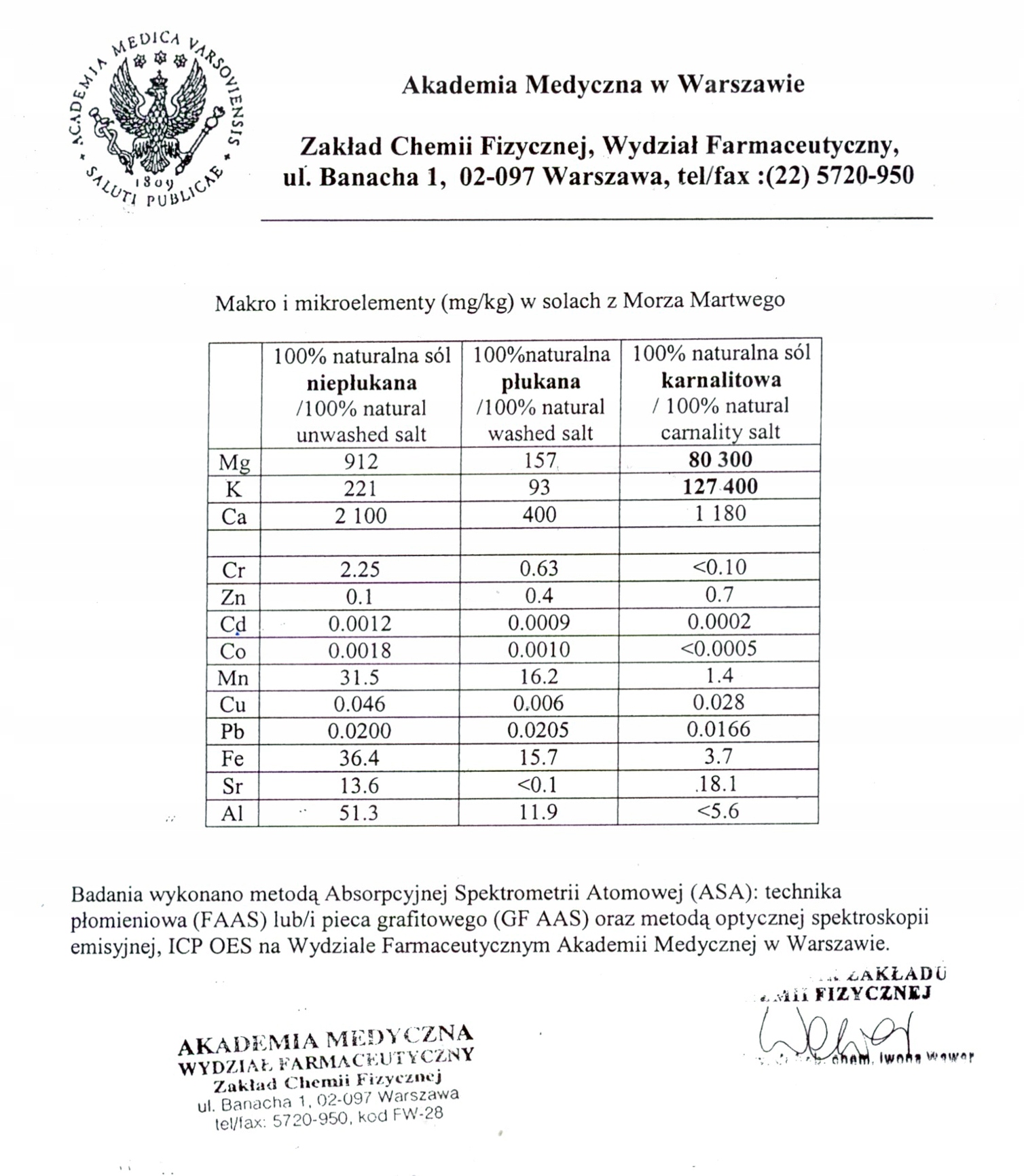NATURALNA SÓL Z MORZA MARTWEGO 10 kg IMPORTER Kod producenta 5903890767204