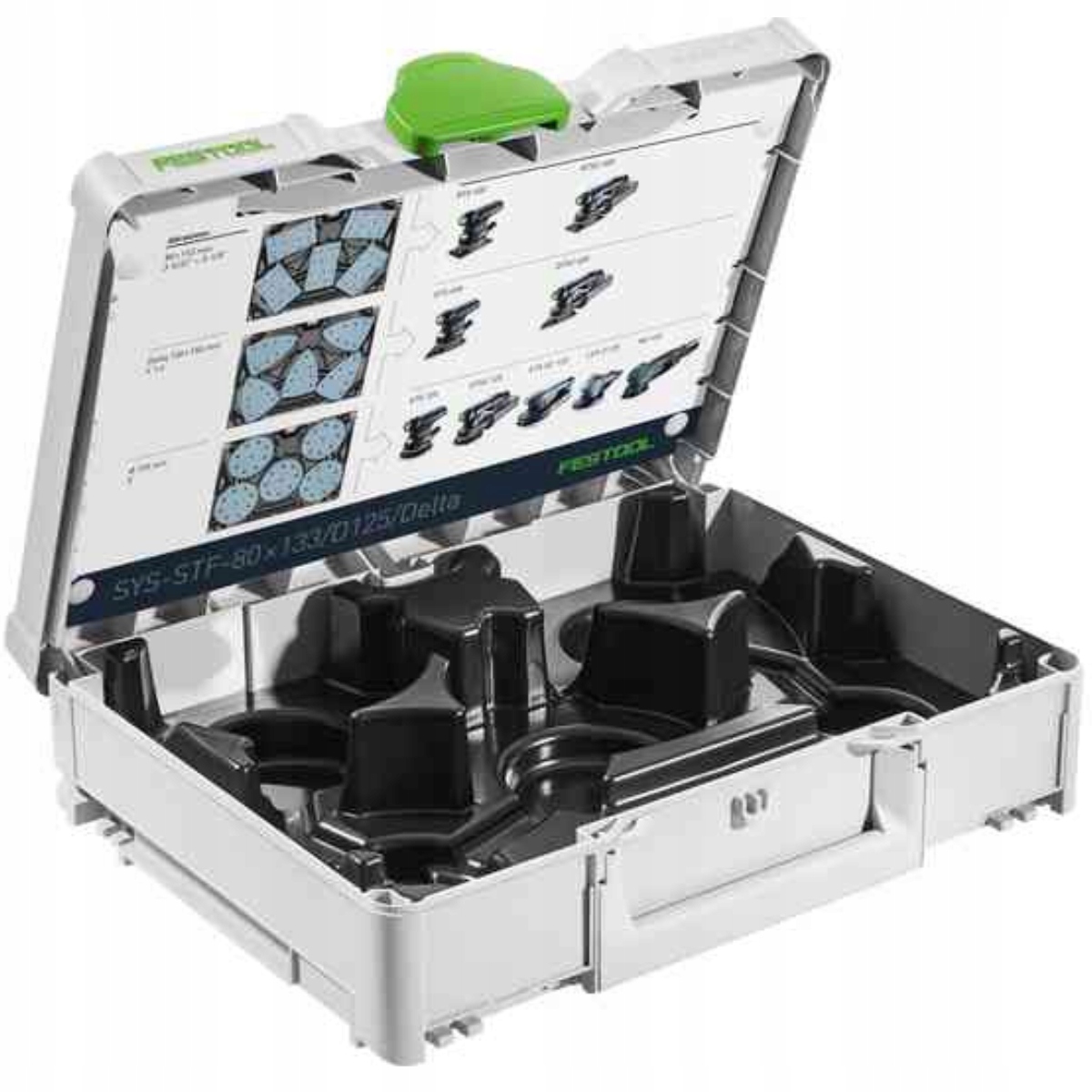 Systainer³ SYS-STF-80x133/D125/Delta z wkładką na papiery Festool 576781