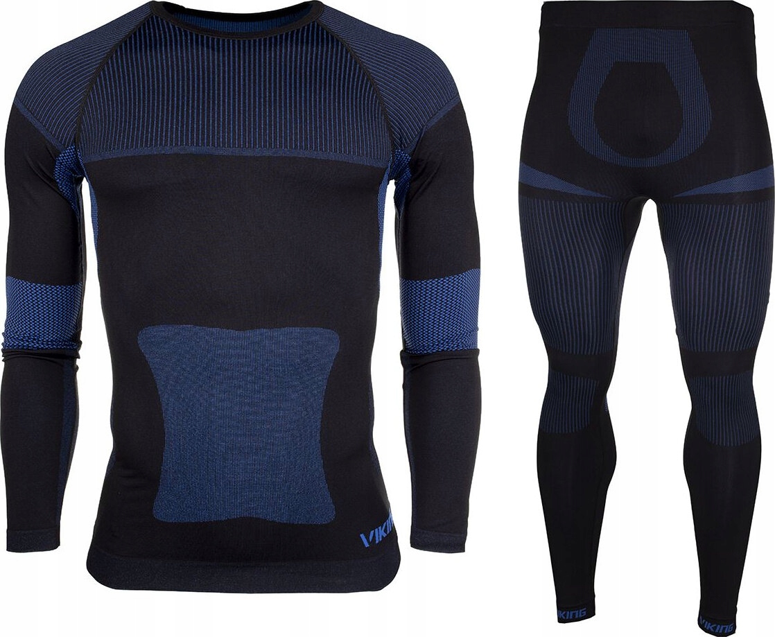 Pánské Termoaktivní Spodní Prádlo Viking Dante Černo-granátové 500-15-1 vel. M
