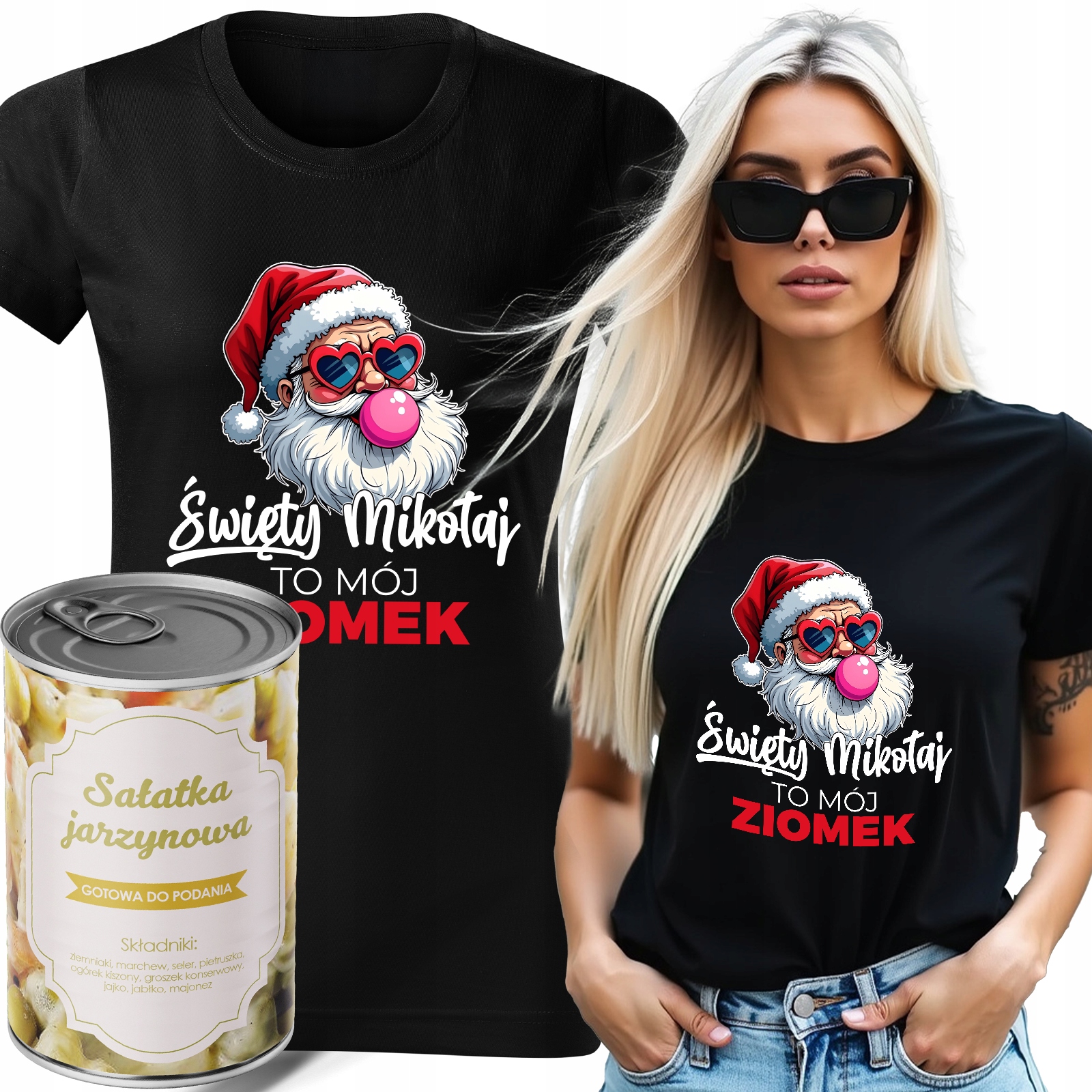 Dámský vánoční Tričko Dárek potiskem Nicholas L