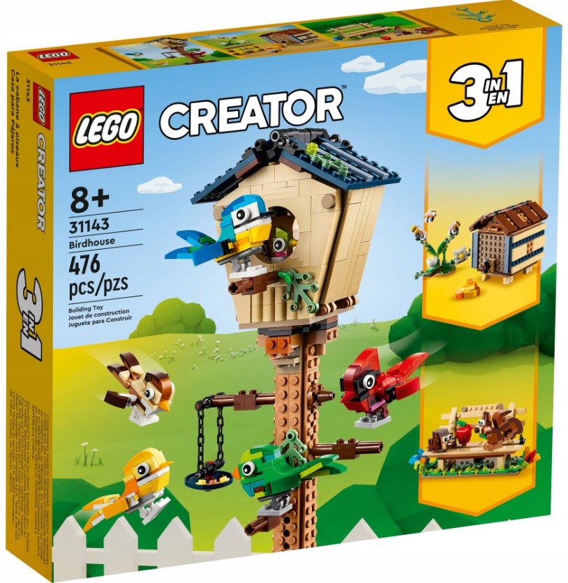 LEGO CREATOR 31143 Domek Budka Dla Ptaków