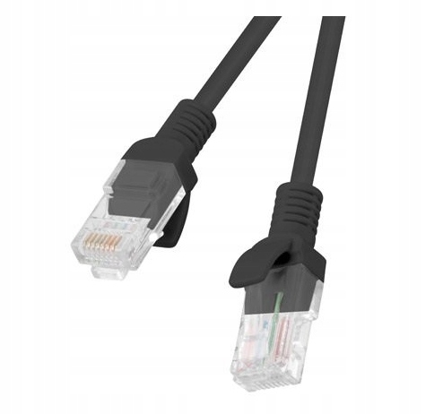 Patchcord Lanberg UTP kat.6 10m czarny
