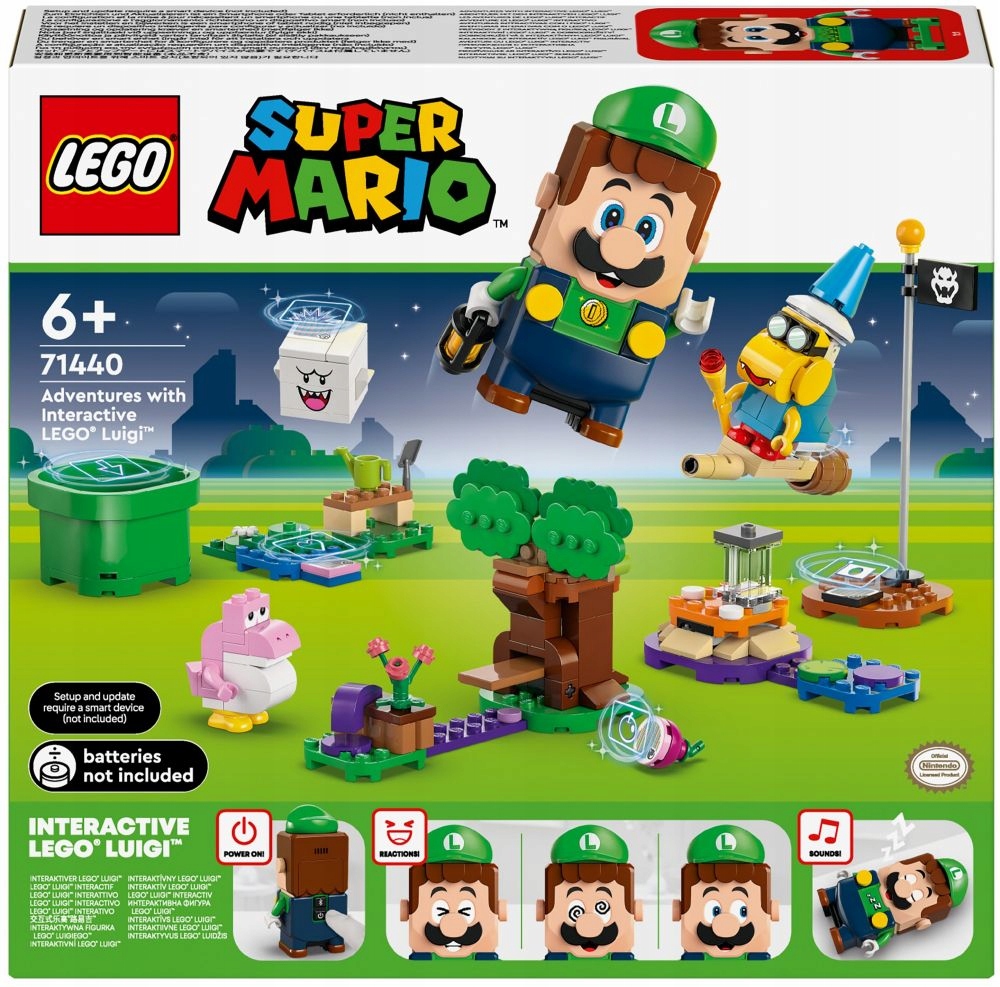 Lego Mario Dobrodružství s interaktivní figurkou Lego Luigi 71440