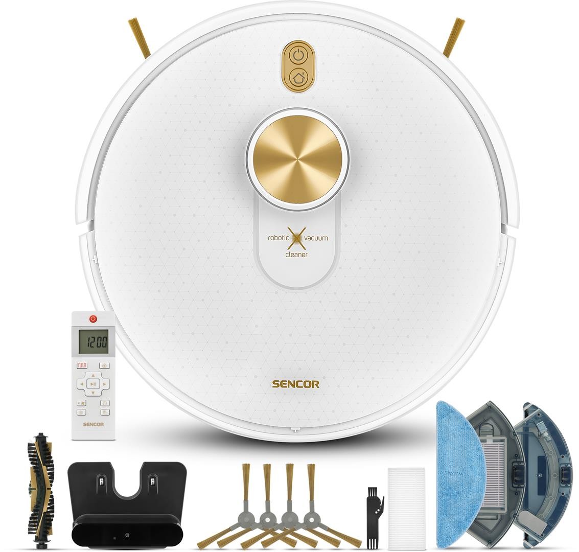 Robot Sprzątający +Mop Sencor SRV9150WH UVC 120min