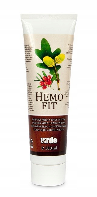 Hemofit Żel na żylaki Kora dębu z rokitnikiem- Hemofit 100ml Hemoroidy X2op