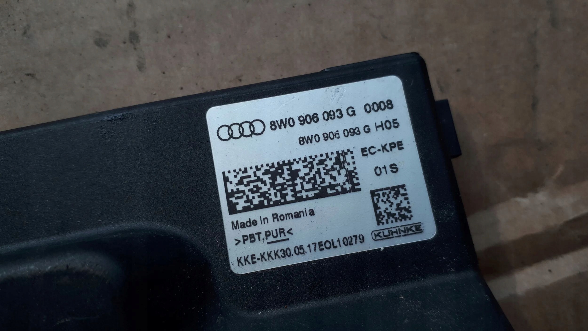 A5 8W Module POMPY Carburant 2.0 TFSI 8W0906093G A4 B9 Q5