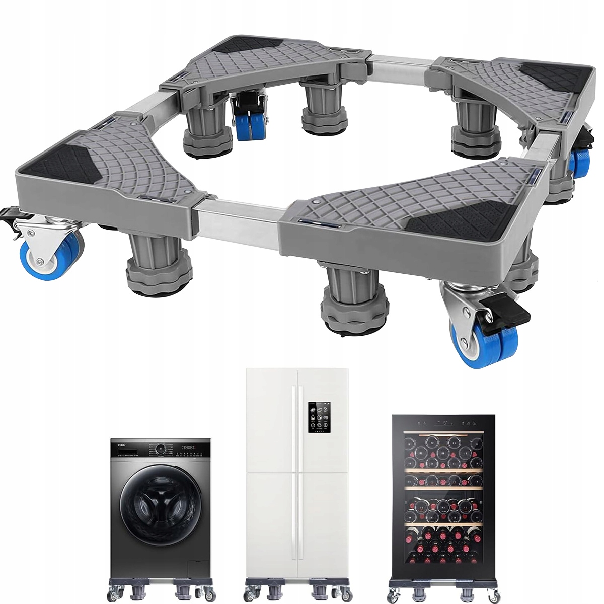 300KG Ładowność Podstawka Ruchoma Regulacja 42-66CM Odporny Na Wstrząsy