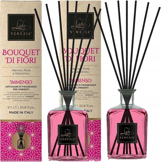 Levně Lady Venezia Osvěžovač vzduchu 2 balení 1L kytice květin