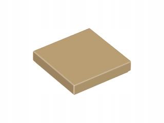 

Lego 3068b Płytka Tile 2x2 Dark Tan 2szt New