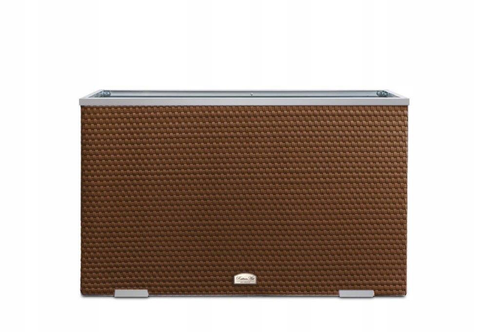 

Donica ogrodowa technorattan 100x30x60cm RD13