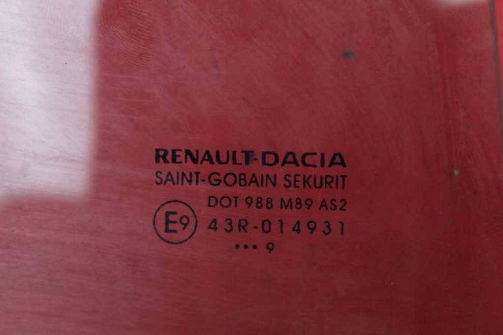 window side right rear part rear DACIA LOGAN MCV 2 II LIFT 17-20