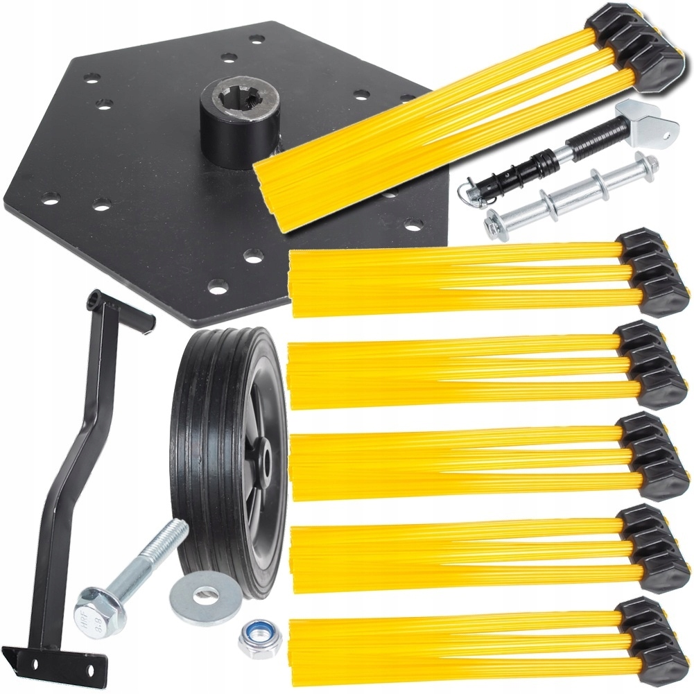 Sada náplní 18 kartáčů talíř vlákno odplevelovač CEDSC02 SC02