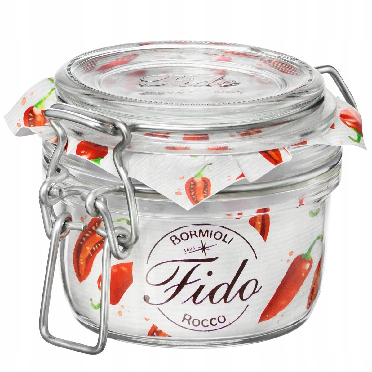 

Słoik Szklany Weck Słoiki Z Klamrą Fido 125 ML