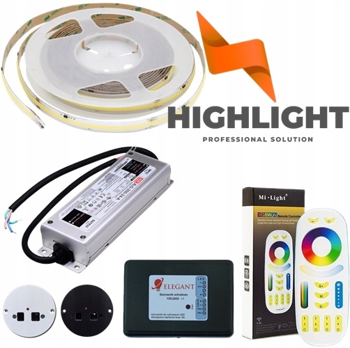 15m Schodiskový set F25 Led pásik Cob WS2811