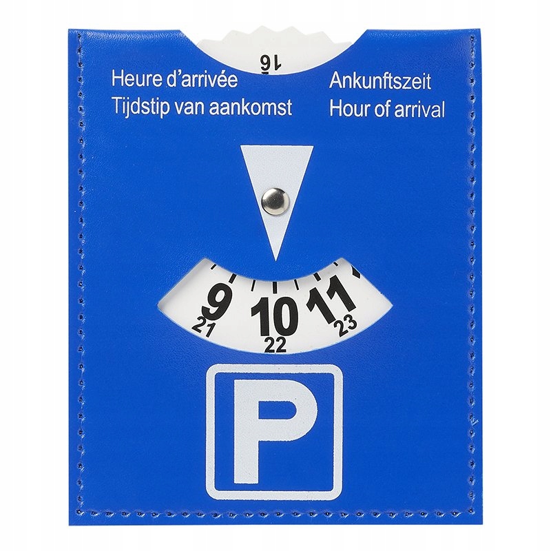 

Tarcza parkingowa czasowa niebieska De Nl Gb F