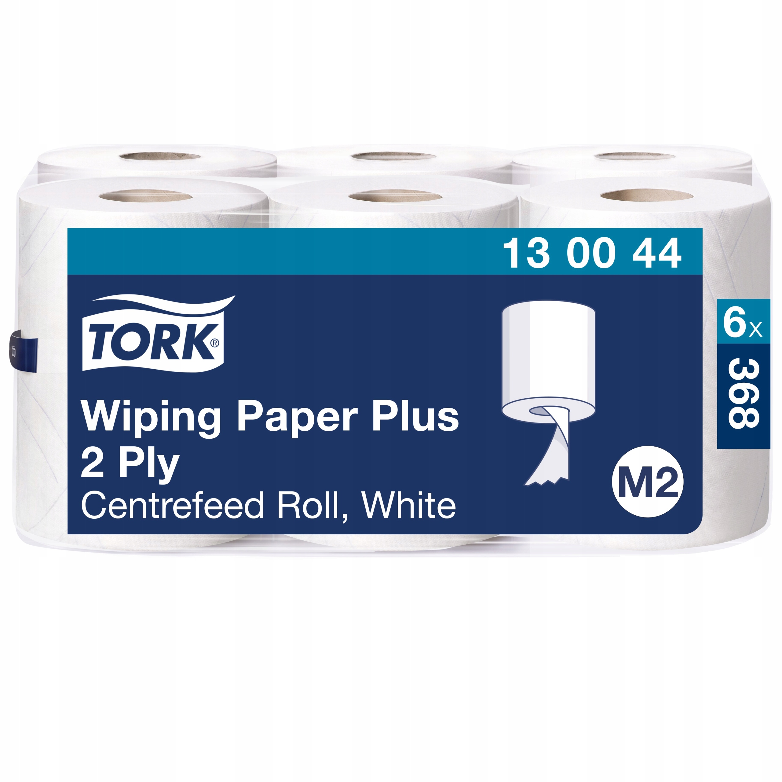 Czyściwo ręcznik papierowy uniwersalne 6x 368 listków wkład M2 Tork 130044