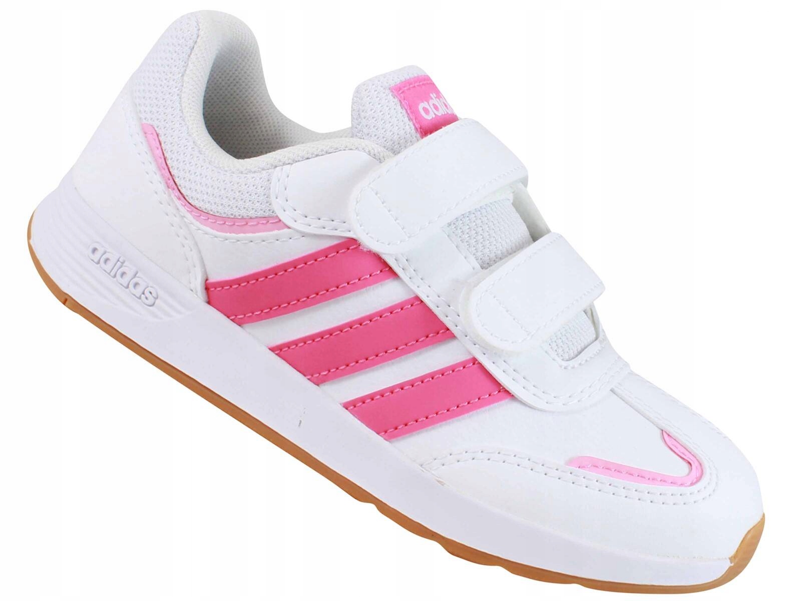 Adidas Tensaur Switch Cf JI1052 Buty Dziecięce Na Rzepy Białe