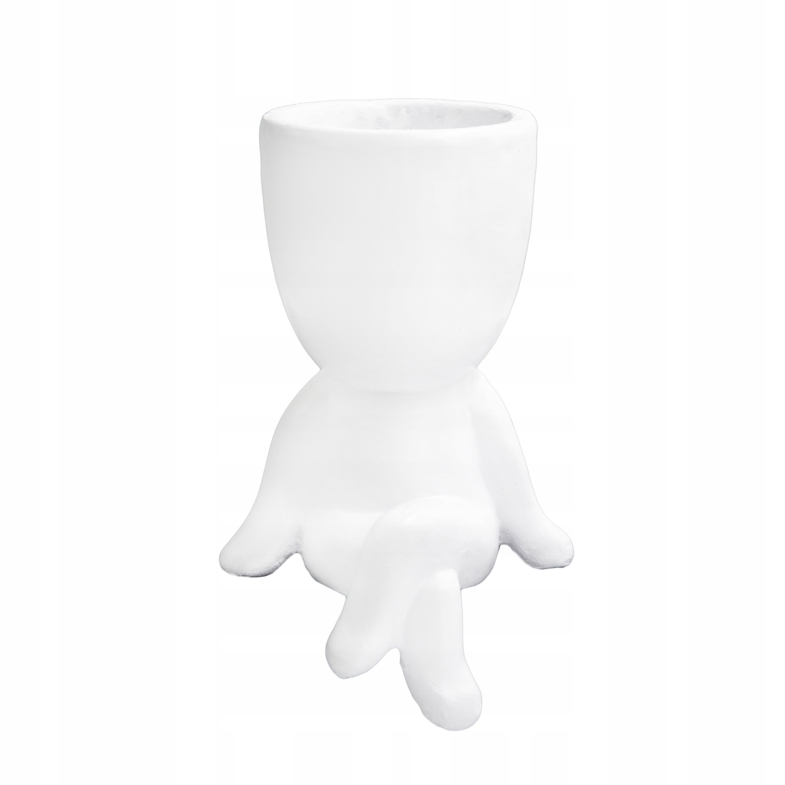 

Osłonka Głowa Ø9cm Yang calm White doniczka Twarz