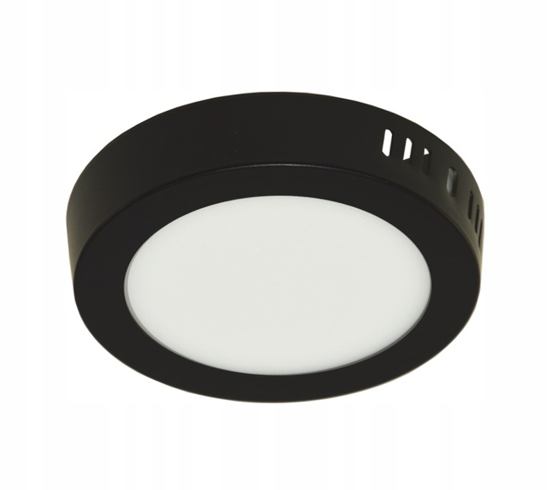 

Plafon Sufitowy Natynkowy Panel Led 6W Czarny Ok