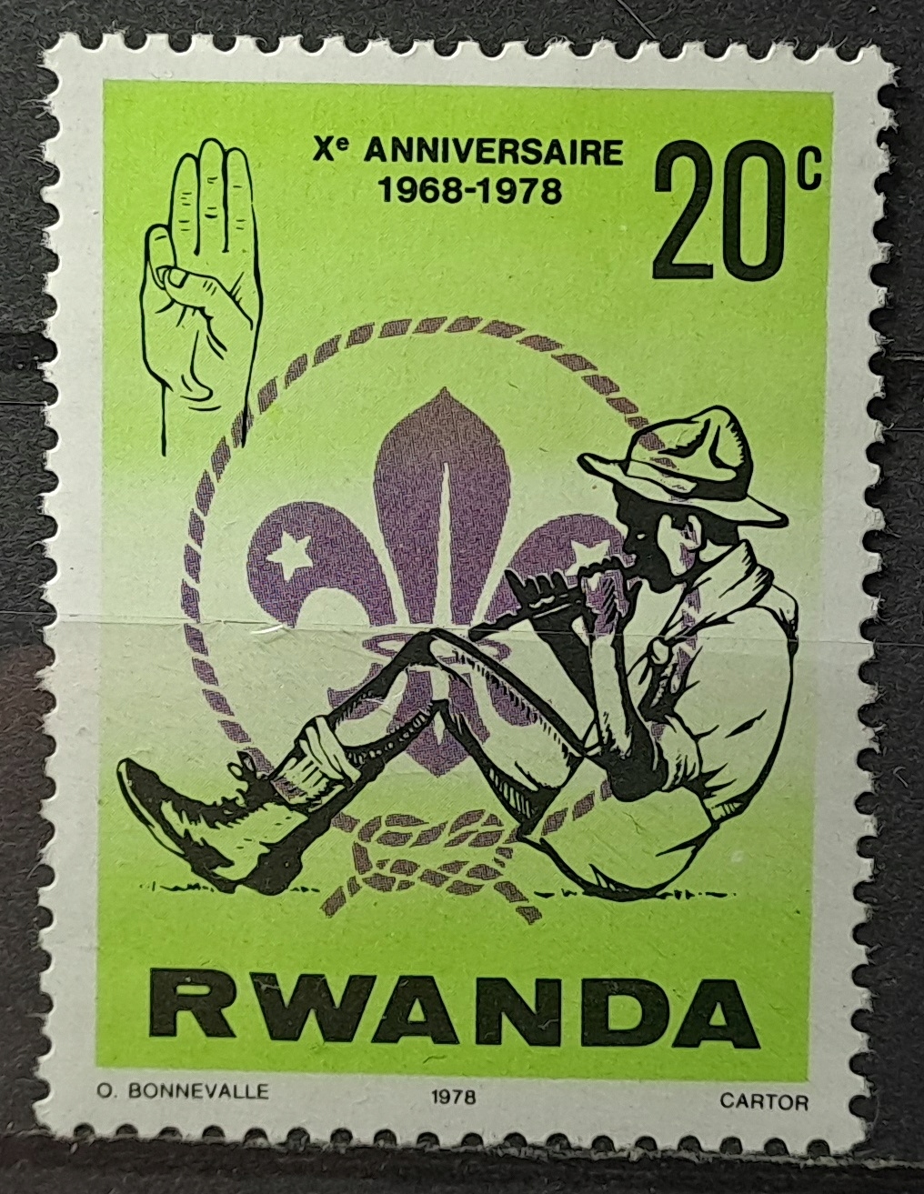 Rwanda (**) - luzak - do uzupełnień 22/20